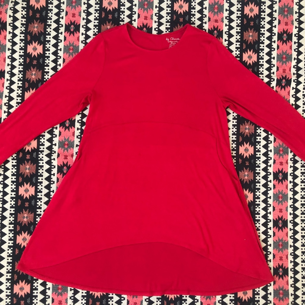 Chico’s Red Tunic